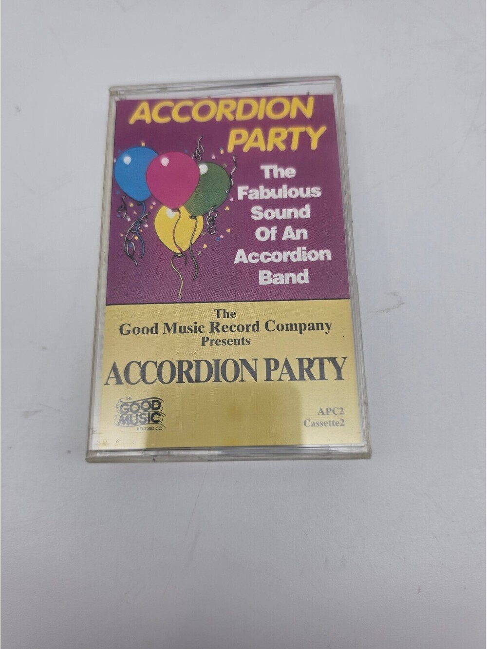 Accordion Party Cassette Tape - The Fabulous Sound of an Accordion Band